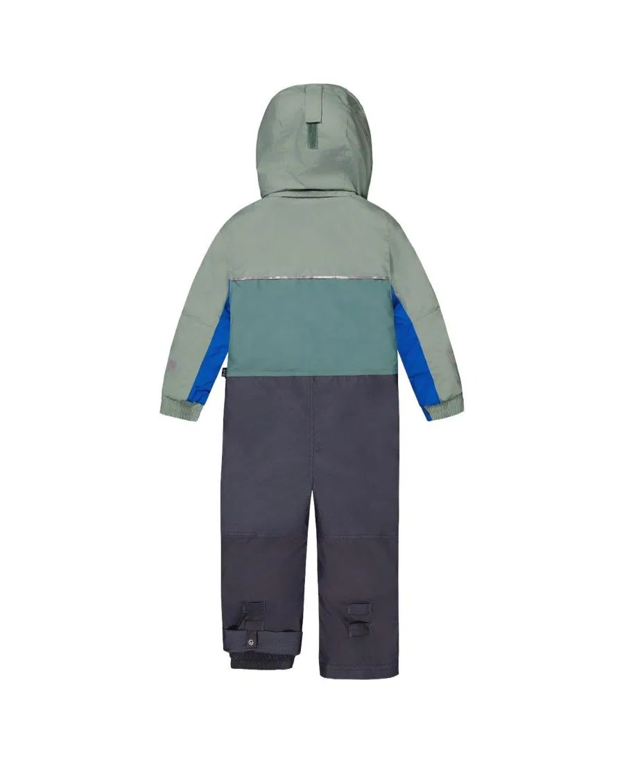 Детский зимний комбинезон One Piece Play Snowsuit Deux par Deux, Sage Green — фото 4