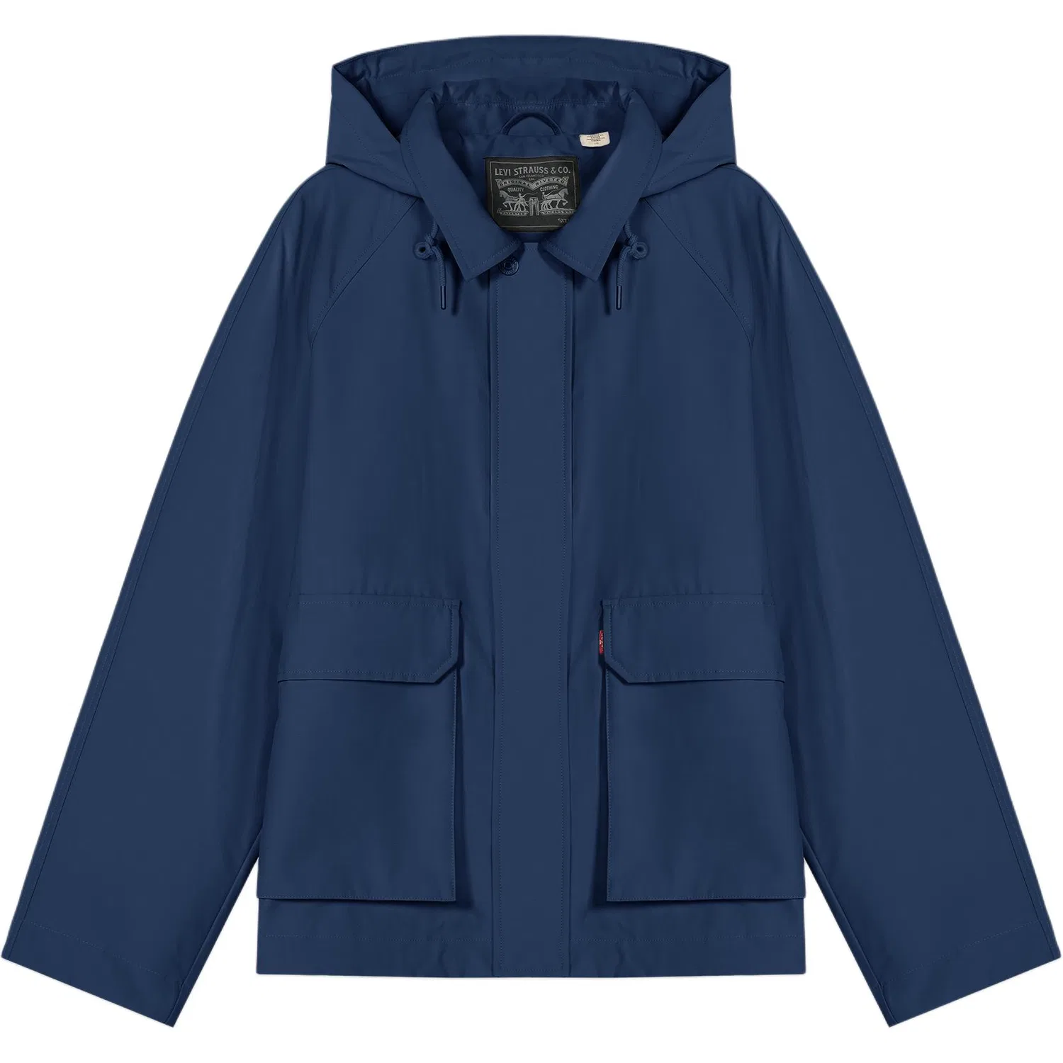 Мужская куртка с капюшоном и отстегивающейся подкладкой, Medium Blue, Levis