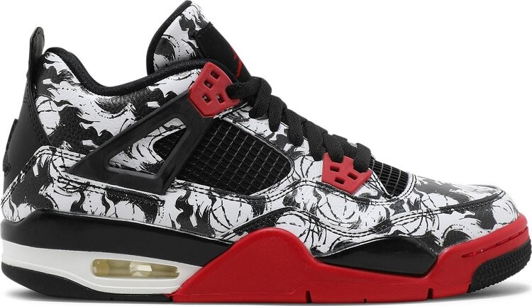 

Кроссовки Air Jordan 4 Retro GS Tattoo, черный