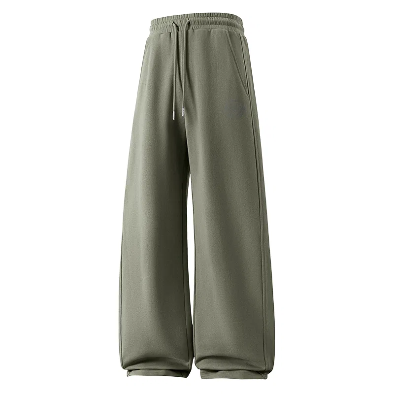 Детские повседневные брюки хлопковые MINISO, Palm Green