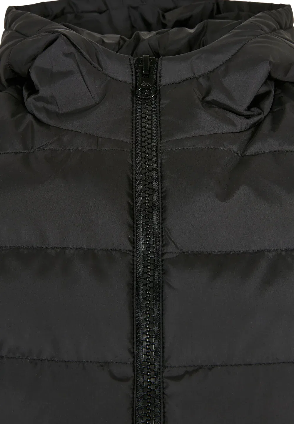 Жилет с капюшоном в виде маленького пузыря Urban Classics, Black Black — фото 3