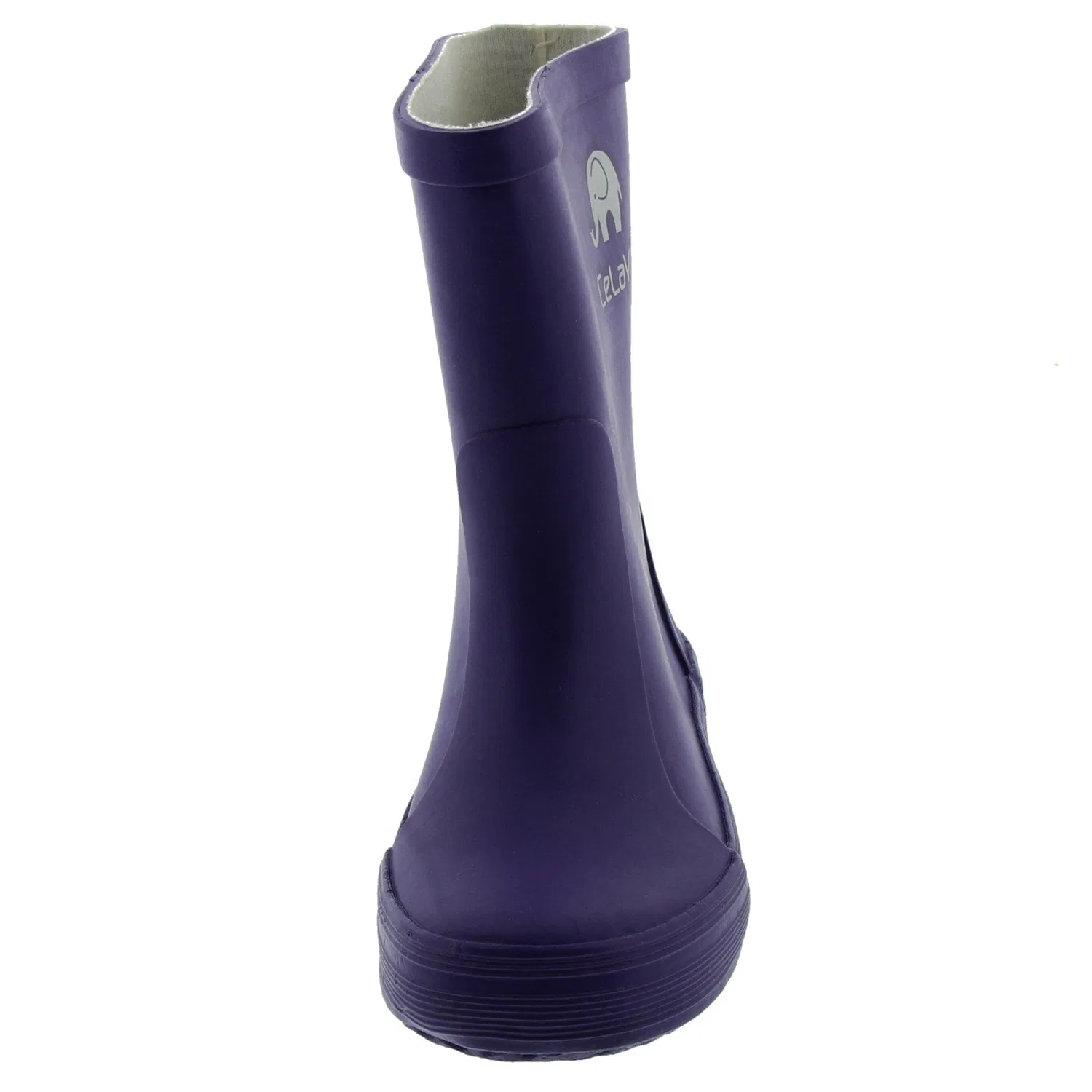 Детские резиновые сапоги Basic Wellies - Solid Celavi, Purple — фото 2