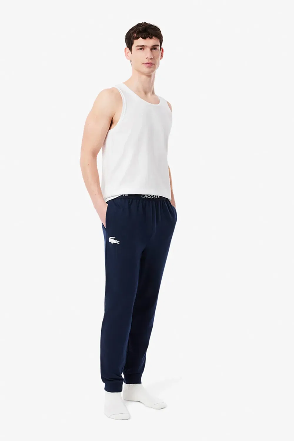 Пижамные брюки с манжетами Lacoste, Navy