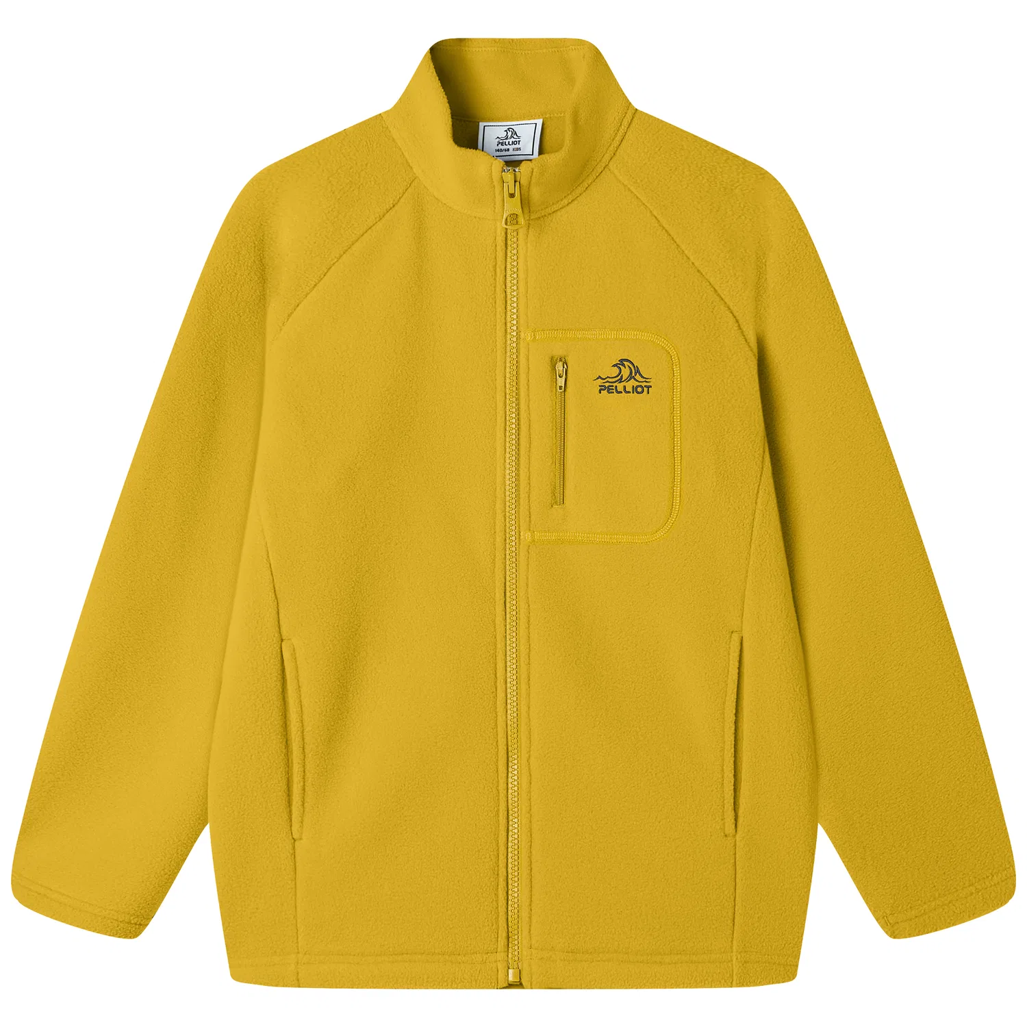 Детская флисовая куртка для мальчиков и девочек PELLIOT, Mustard Yellow