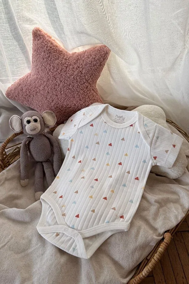 Детский комплект боди без рукавов Hafy Baby, Multicolor — фото 4