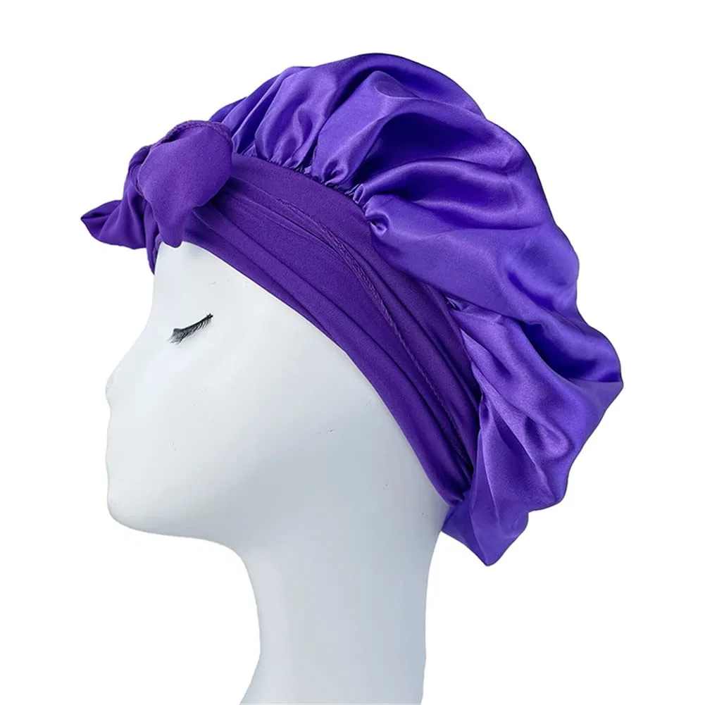 Шапочка для душа Satin Bonnet, Youllyuu, двойной слой, полиэстер — фото 3