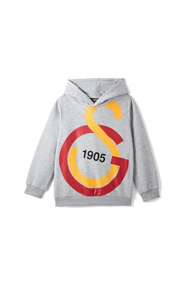 Детское худи для девочек с принтом Galatasaray big logo kids sweatshirt Gsstore, 142342