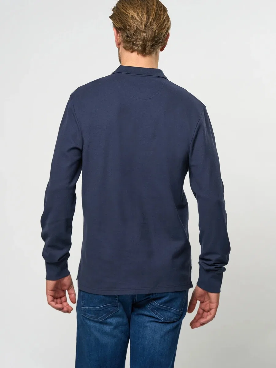 Футболка U.S. Polo Assn. 'UMBRETT' темно-синего цвета — фото 4
