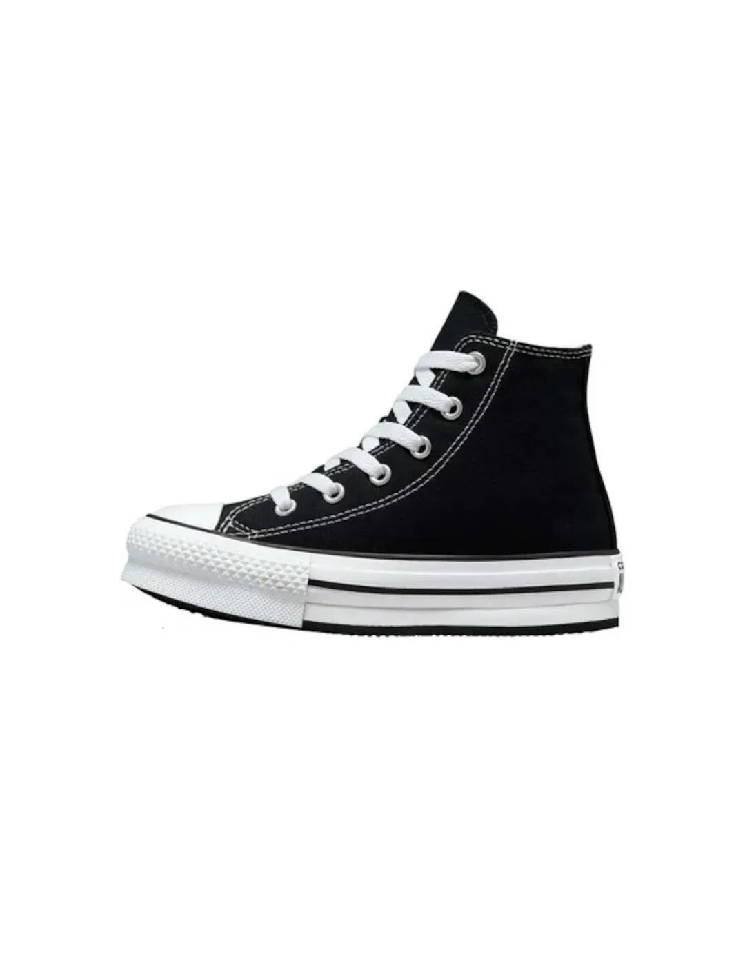 Детские кеды Converse Chuck Taylor с принтом, Converse, Черный — фото 2