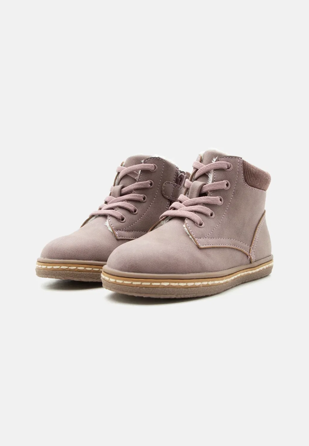 Ботильоны на шнуровке Friboo By Zalando, Mauve — фото 2