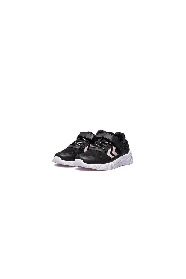 Детские кроссовки для девочек с принтом Hummel, Black — фото 4