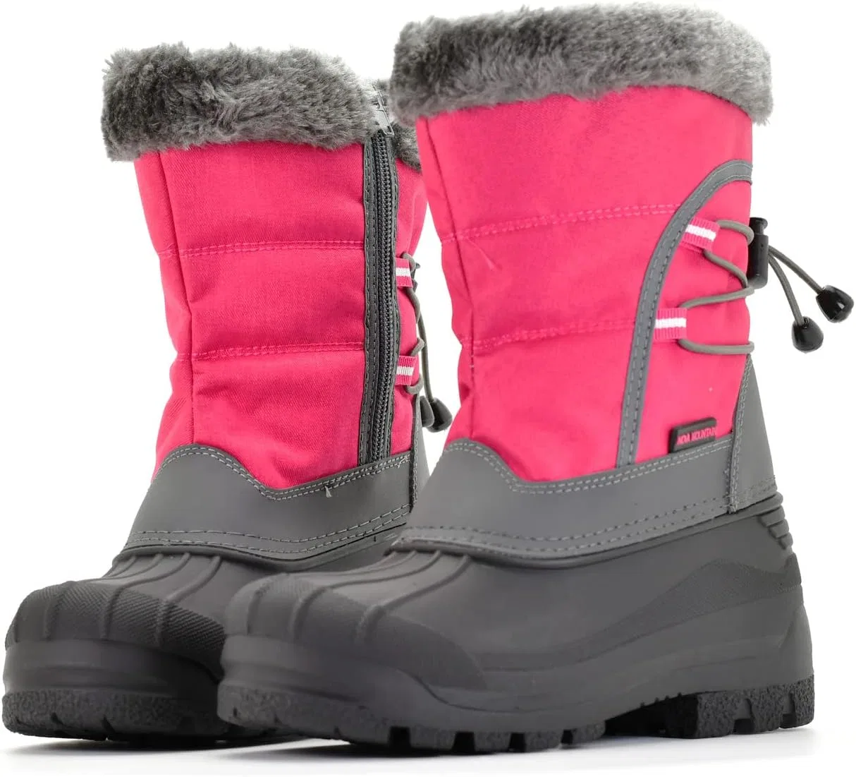 Детские зимние снежные ботинки для девочек Nova Mountain Nova Footwear, Fuchsia — фото 2
