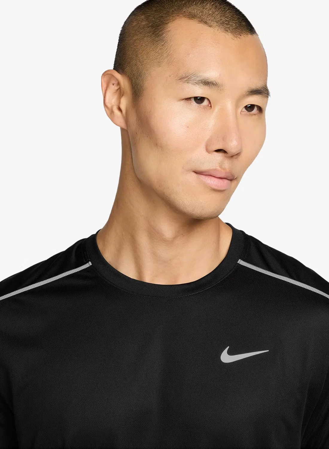 Футболка с коротким рукавом M NK DF UV Miler Nike, черный — фото 3