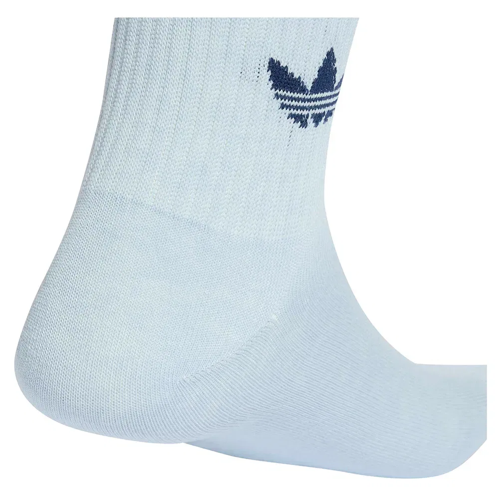 Носки 3 Stripes crew 3 пары Adidas Originals, белый — фото 4