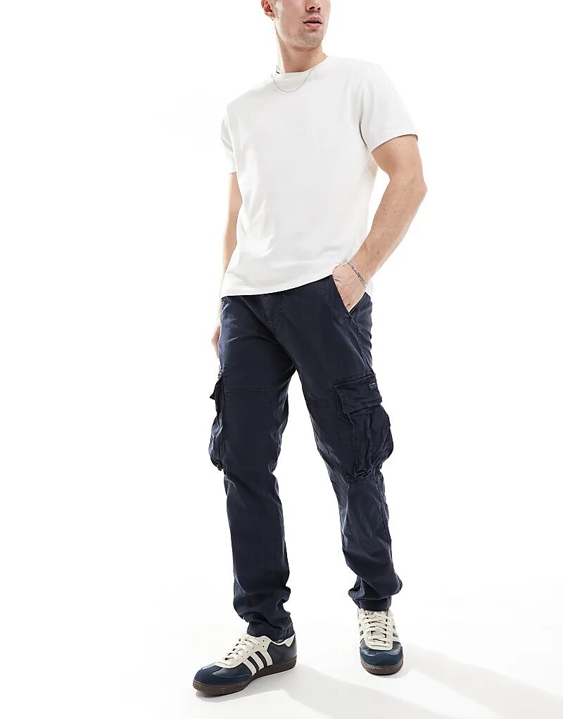

Брюки-карго Superdry Core цвета Eclipse Navy