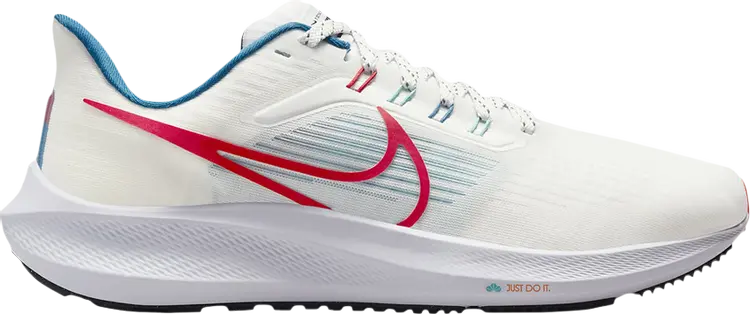 

Кроссовки Nike Air Zoom Pegasus 39 'White Red Teal', белый, Белый;серый, Кроссовки Nike Air Zoom Pegasus 39 'White Red Teal', белый