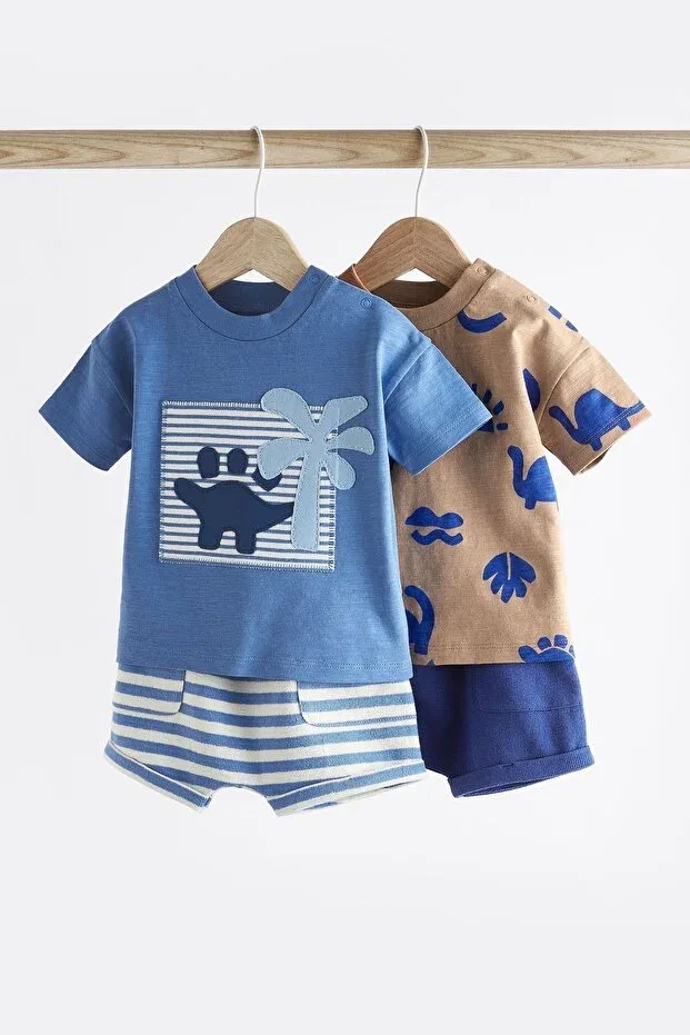 Детский комплект с принтом Next Baby, Blue