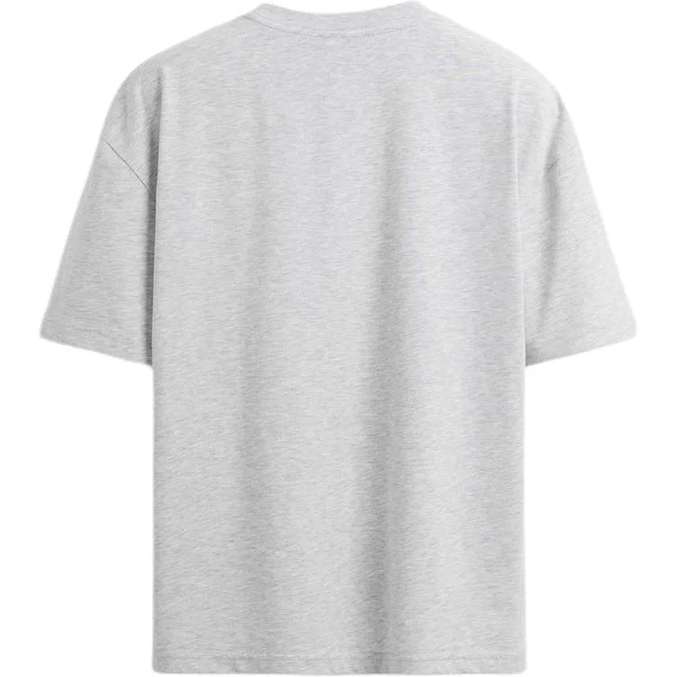 Мужская футболка с круглым вырезом, белая, ZARA, White — фото 3