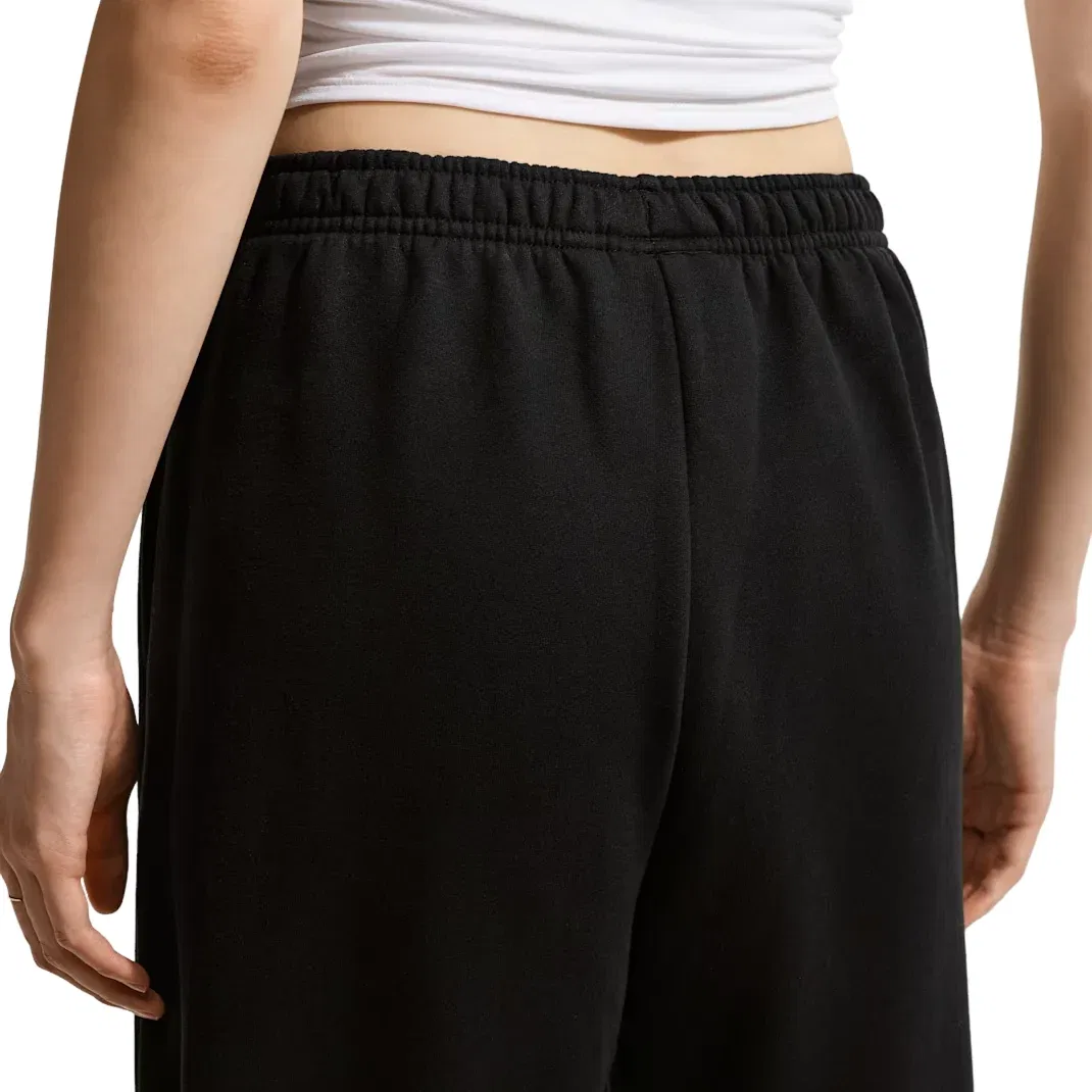 Женские брюки Studio Fleece Medium Weight Trousers 'Dark Grey Heather Sail' Nike, Dark Grey Heather/Sail — фото 2