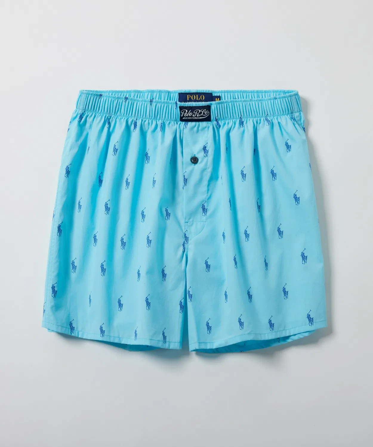 Мужские трусы с принтом Polo Player POLO RALPH LAUREN, Blue