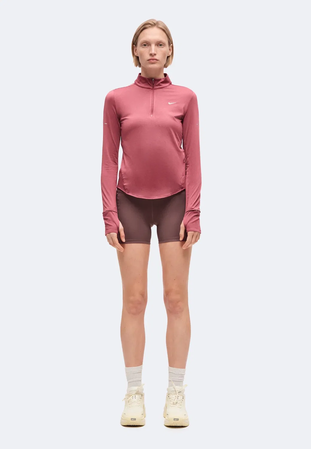 Swift - топ с длинными рукавами Nike Performance, Pink Smoke — фото 2