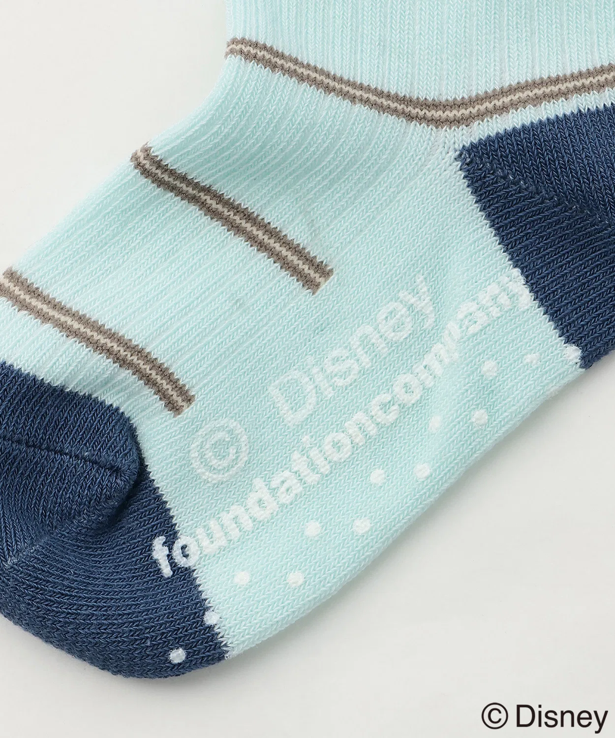 Детские носки с вышивкой Микки Мауса, модель Mickey Embroidery, petit main, Moka — фото 3