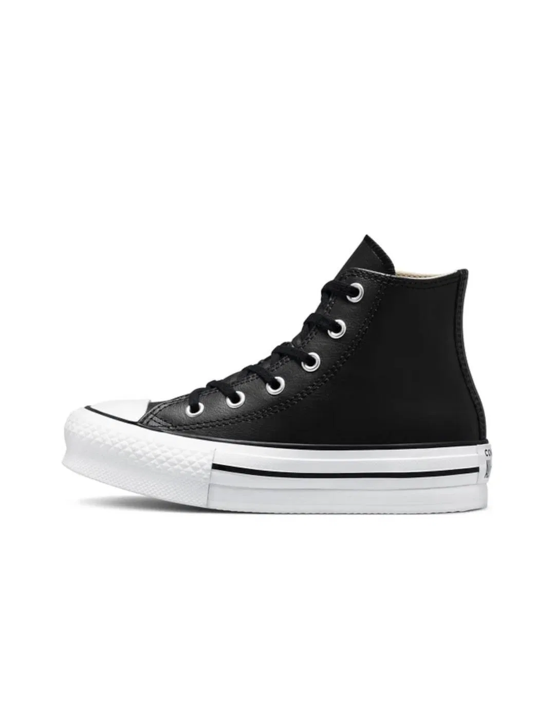 Детские кеды Converse с высоким берцем, черные — фото 3