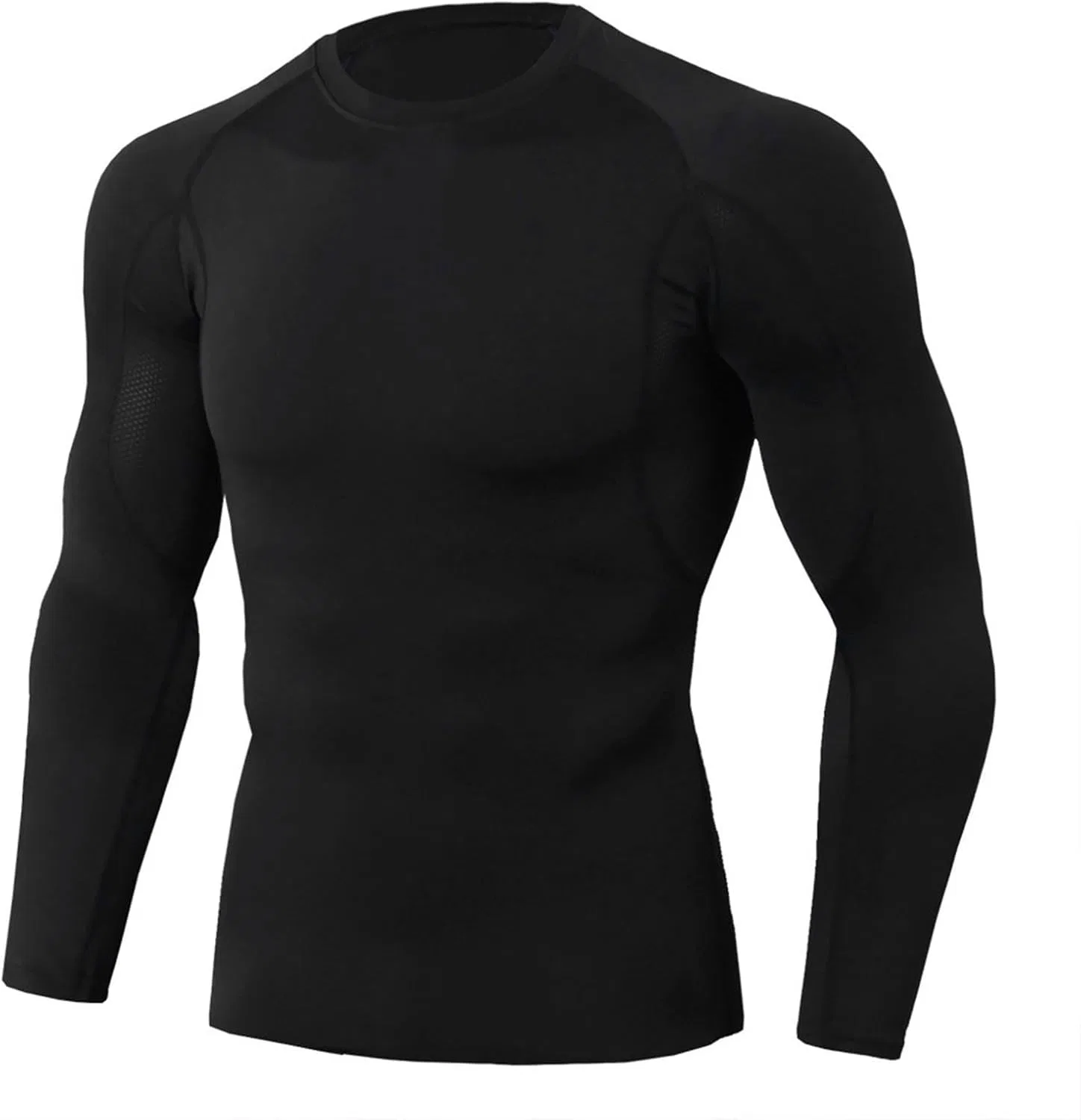 Мужская футболка с длинным рукавом Athletic Quick Dry, Black