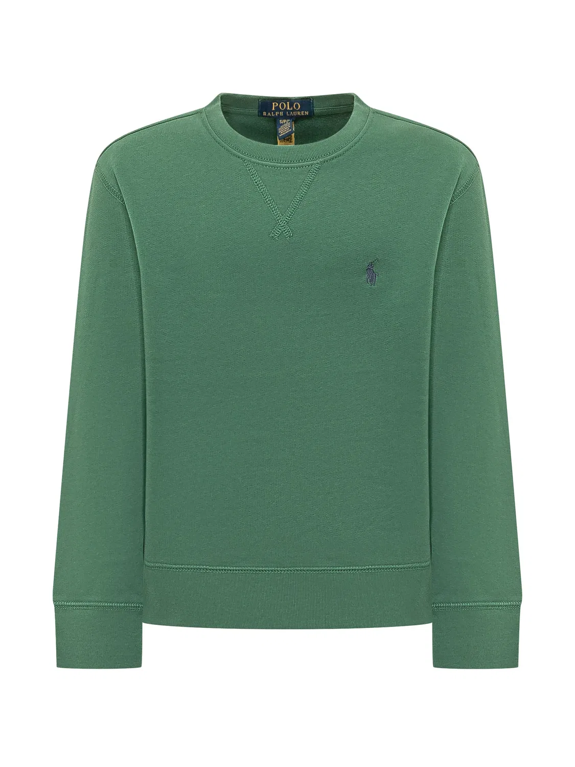 Polo Ralph Lauren Свитшот зеленый с вышитым логотипом