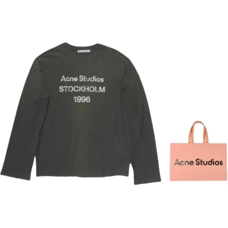 Свитшот, повседневный, Acne Studios, Black