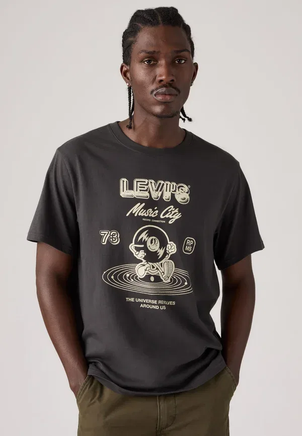 Футболка свободного кроя с принтом Levi'S — фото 3