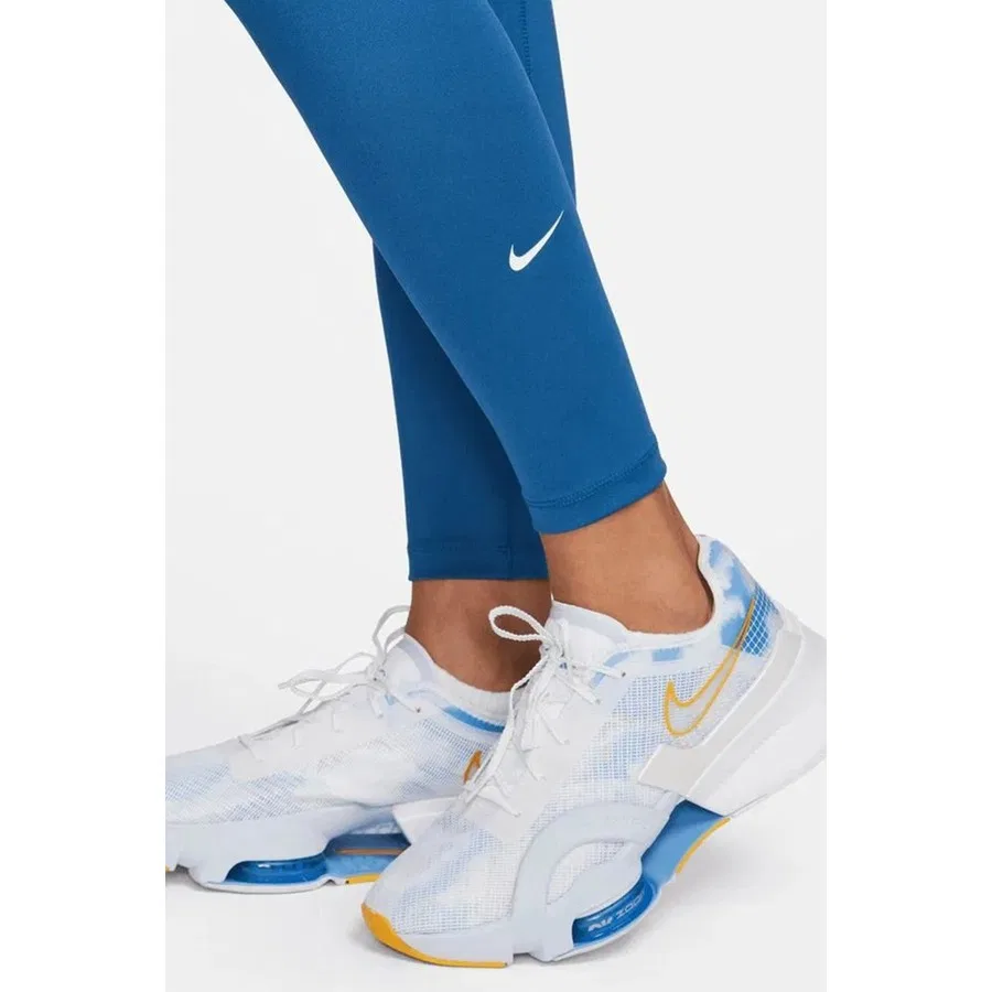 Женские леггинсы с высокой посадкой Nike One High Rise Leggings Full Length 2 Cepli, Синий — фото 3