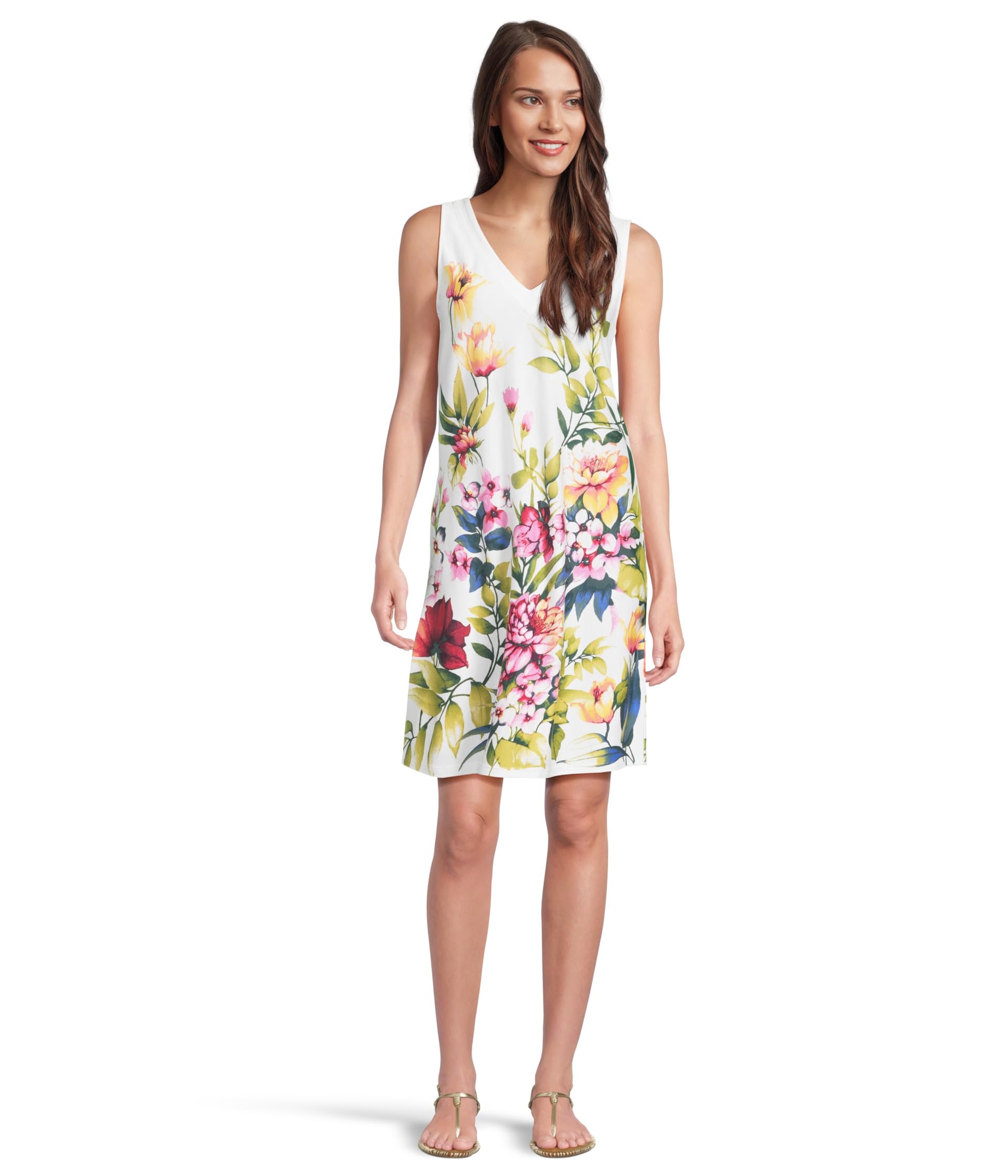 

Платье Tommy Bahama Darcy Verde Blooms, белый