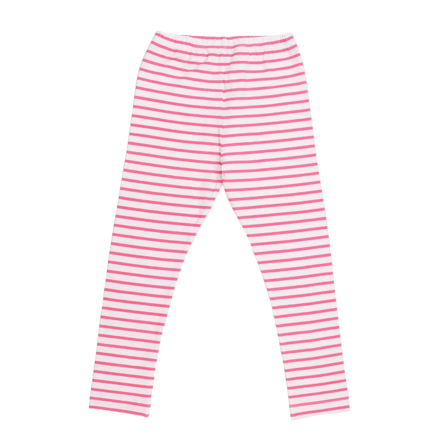 Леггинсы в полоску с принтом 12-Leggings Walkiddy, розовый — фото 4