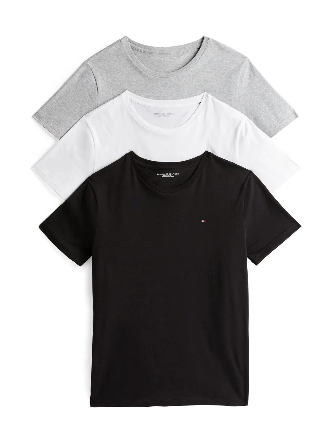 Футболка с коротким рукавом, 3 шт. Tommy Hilfiger, белый