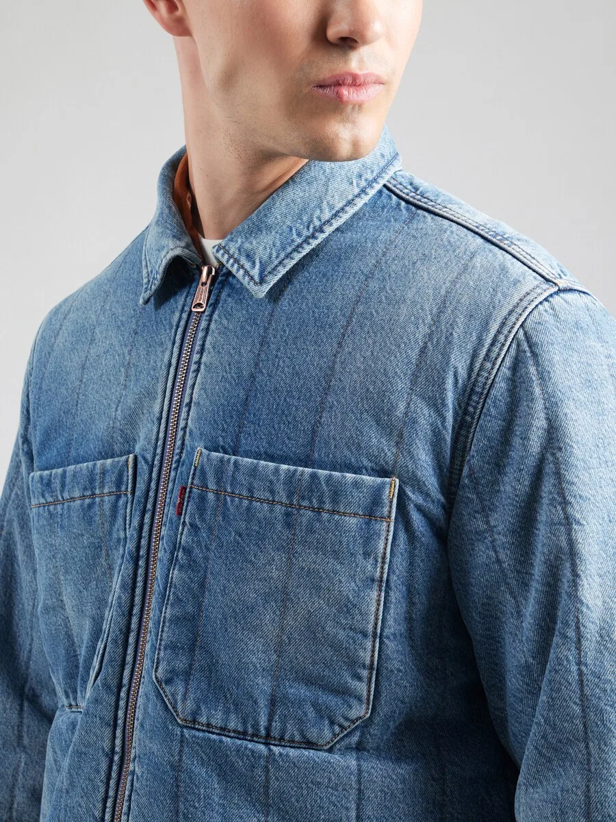 Куртка LEVI'S Between-Season 'Kyren' из синего денима — фото 2
