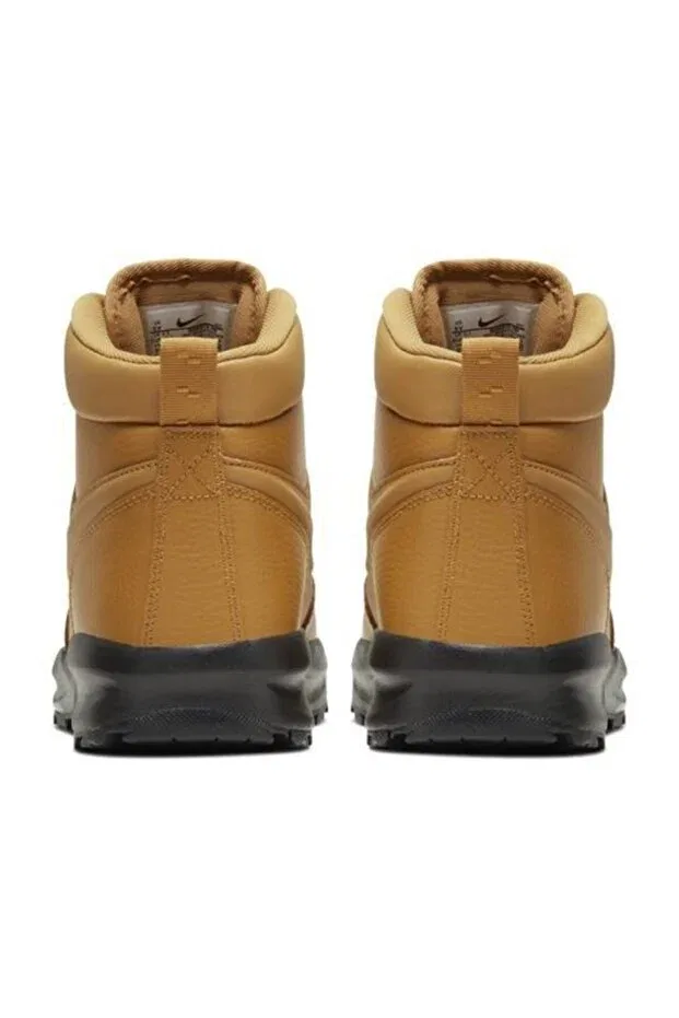 Детские ботинки для мальчиков с высокой шнуровкой Manoa ltr (gs) kids yellow outdoor boots bq5372-700 Nike, Yellow — фото 3