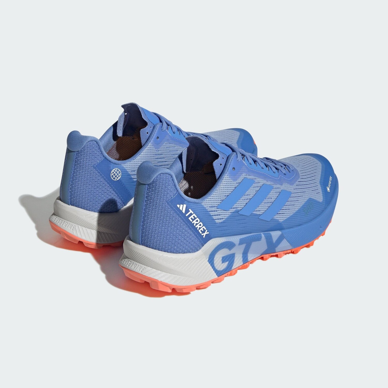 Кроссовки adidas Terrex Agravic Flow GORE-TEX Trail Running, темно-зеленый/черный/зеленый — фото 4