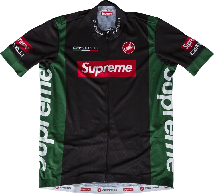 

Футболка Supreme x Castelli Cycling Jersey 'Black', черный