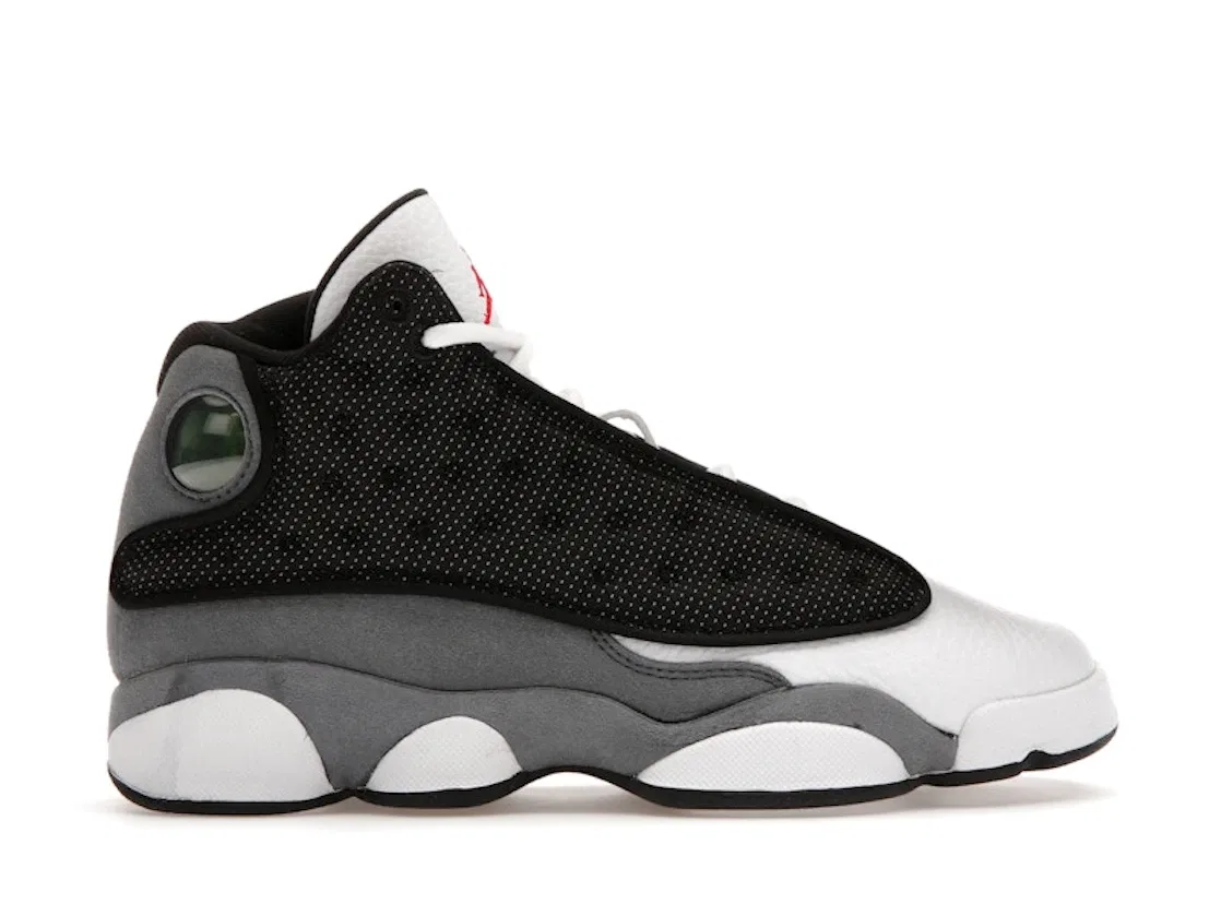 Детские кроссовки Lifestyle с принтом Jordan 13 Retro Jordan, Black/University Red/Flint Grey/White