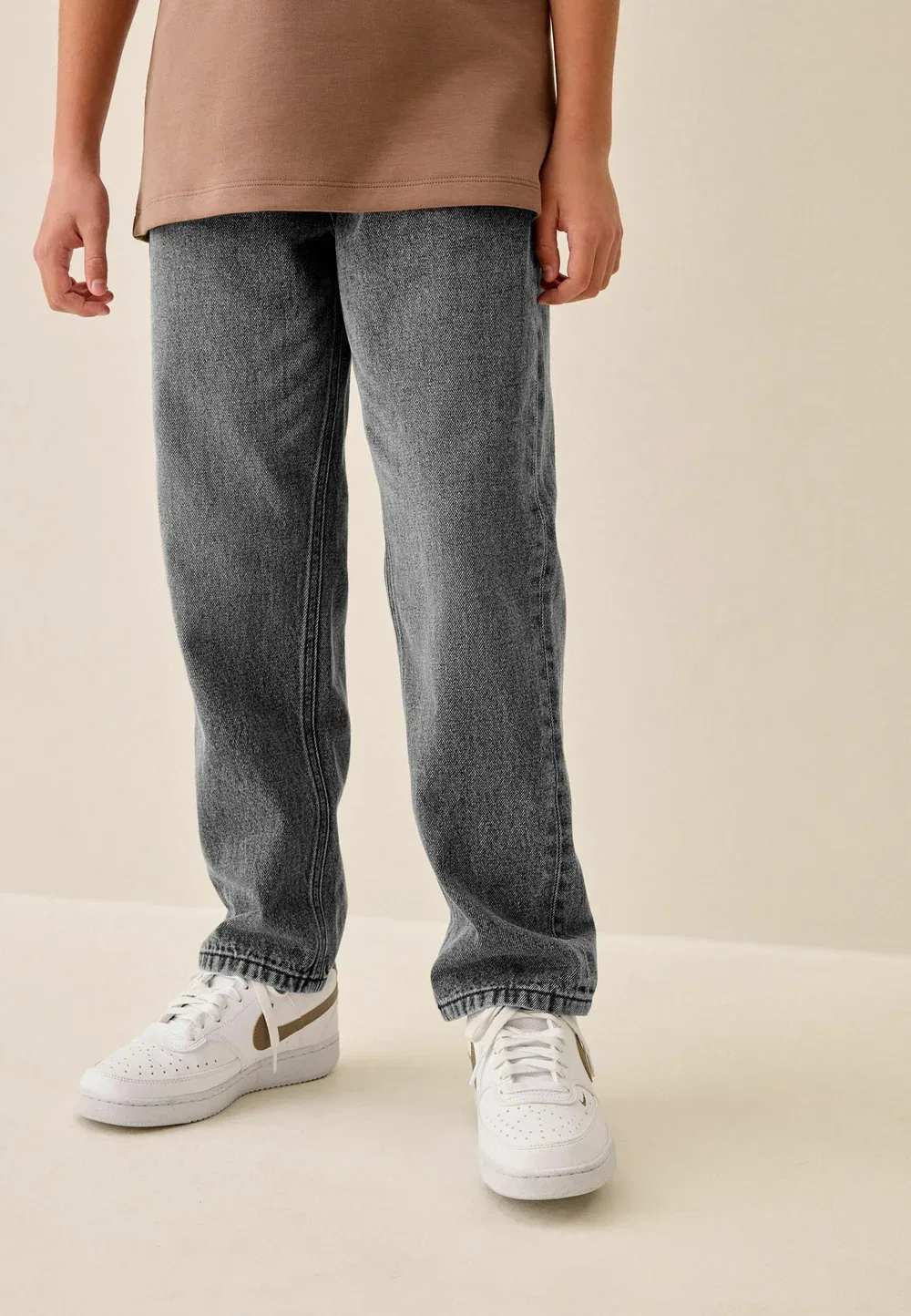 Джинсы прямого кроя Next, Grey Denim