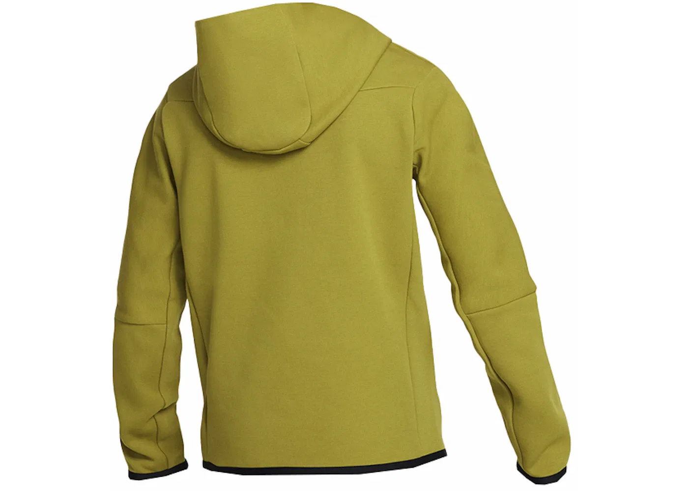 Детский худи из флиса Nike Sportswear Kids Tech Fleece Hoodie, Moss/Black — фото 2
