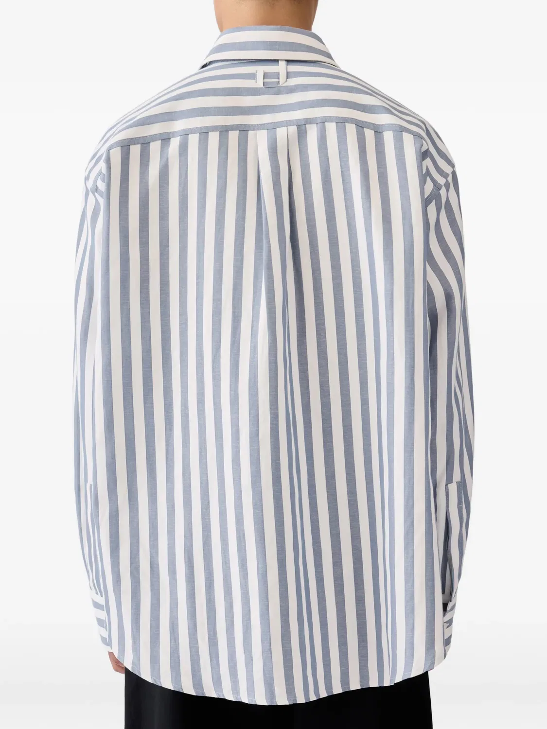 Рубашка Voilier синяя Jacquemus, синий — фото 4