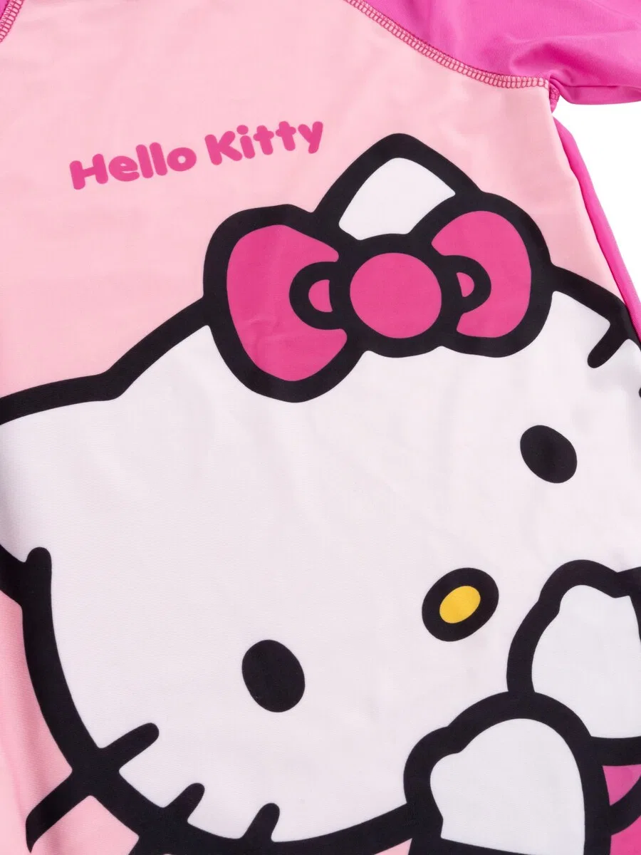 Спортивный купальник Hello Kitty 'UV-Schutz 30' в розовом цвете — фото 3
