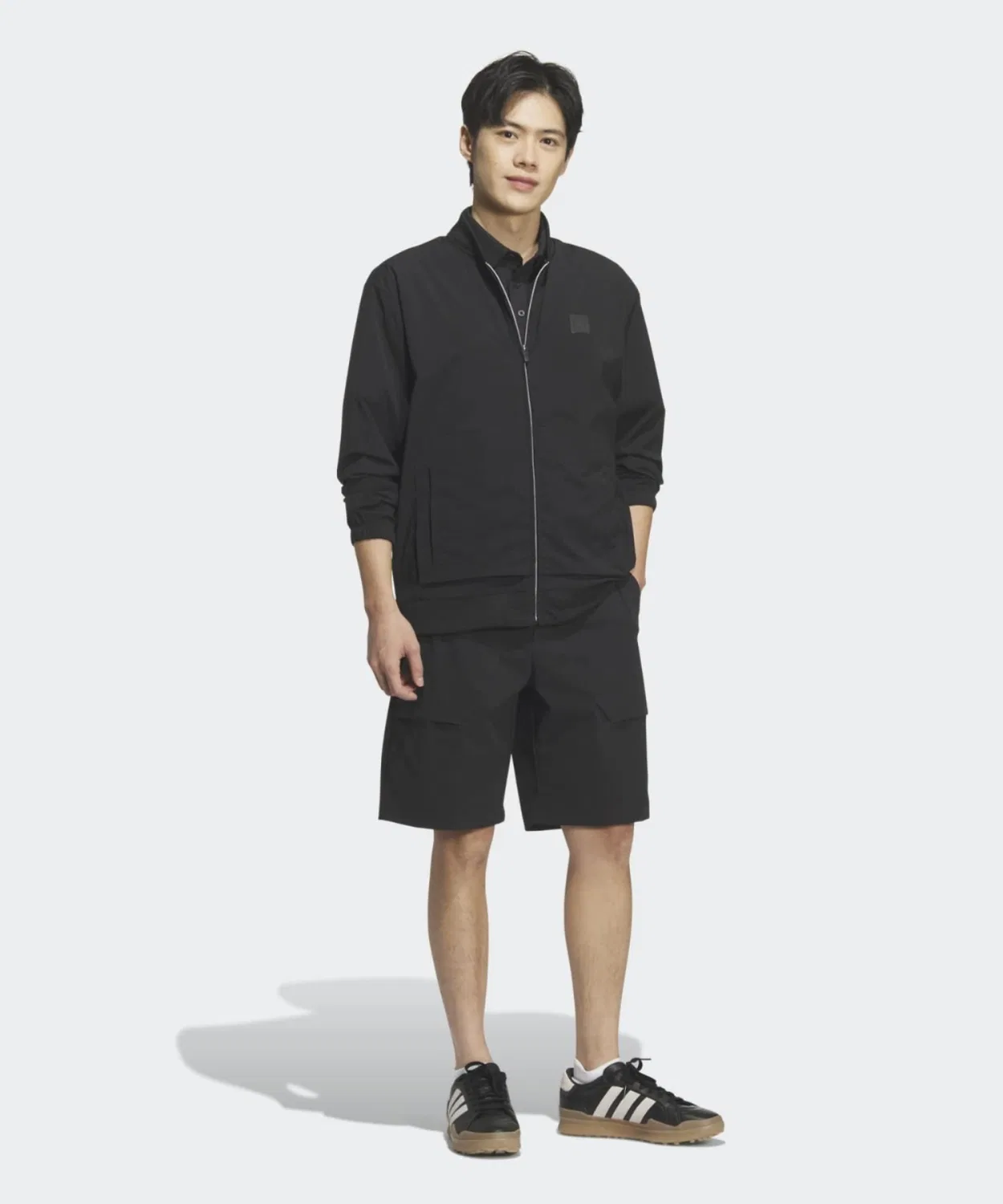 Мужская куртка из рипстопа с длинным рукавомClub Consumer Jacket Adidas, Black — фото 3