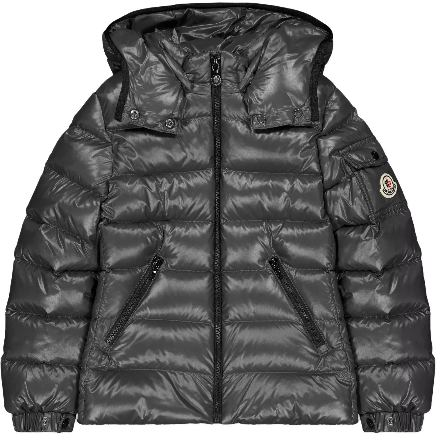 Детская куртка-пуховик с капюшоном и отстегивающимся капюшоном Moncler