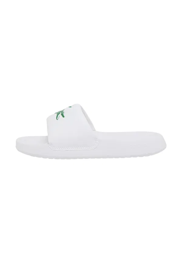 Шлепанцы Lacoste, белый/темно-зеленый