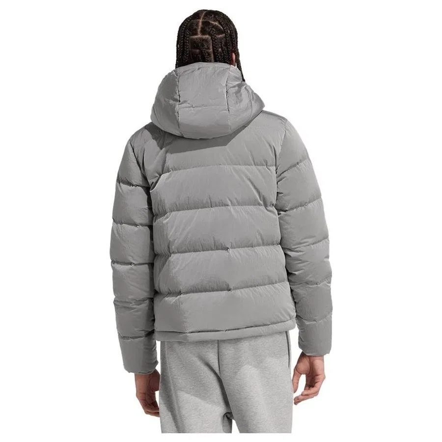 Мужская куртка с длинным рукавом Holiday D Jkt adidas, Серебристый — фото 3