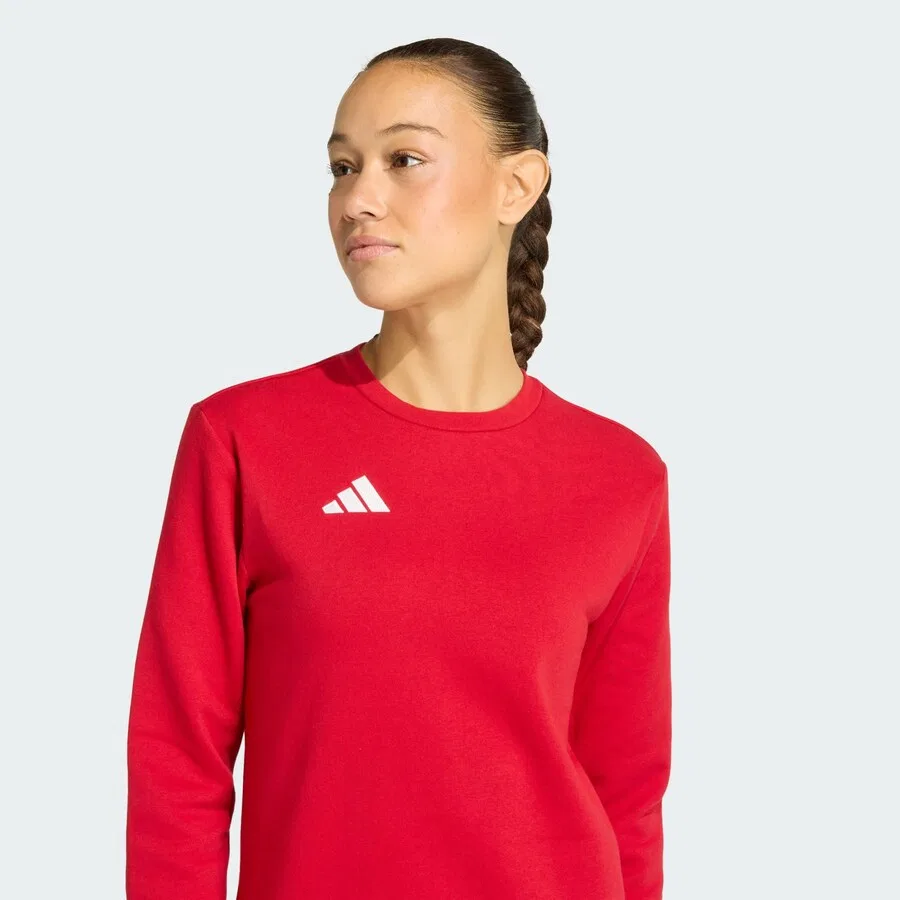 Спортивная толстовка ADIDAS PERFORMANCE 'Entrada26' красного цвета — фото 3