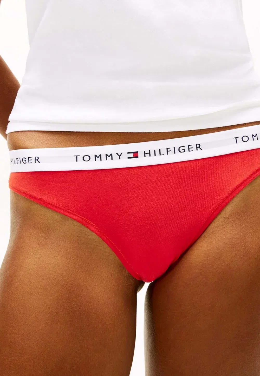 Комплект из 3 бикини-трусиков Tommy Hilfiger, Mini Floral Fire Red Foggy Pi — фото 3
